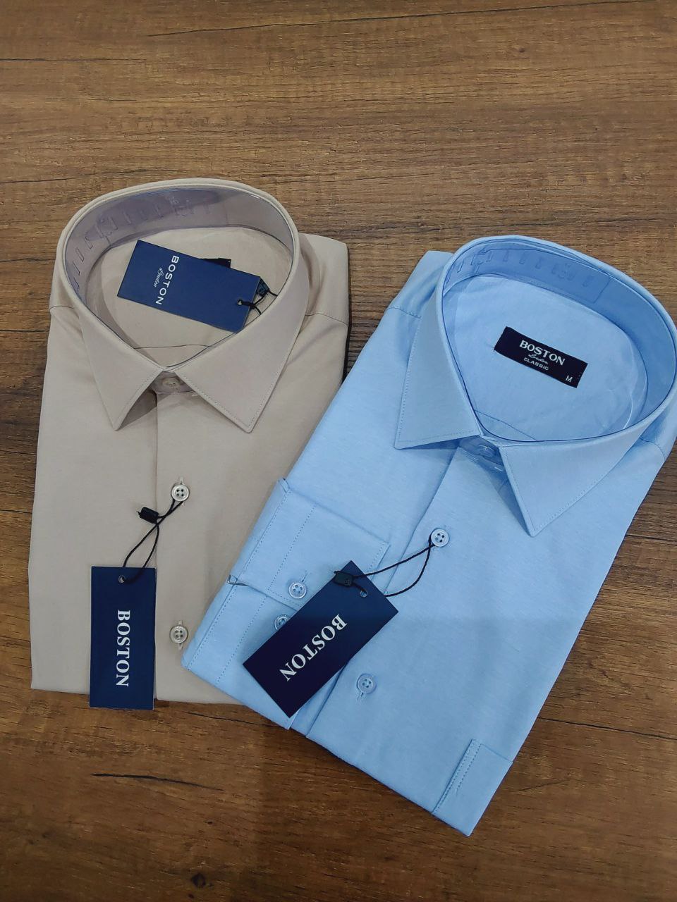 Chemise Boston-Manche longue