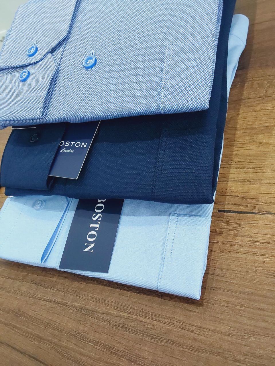 Chemise Boston-Manche longue